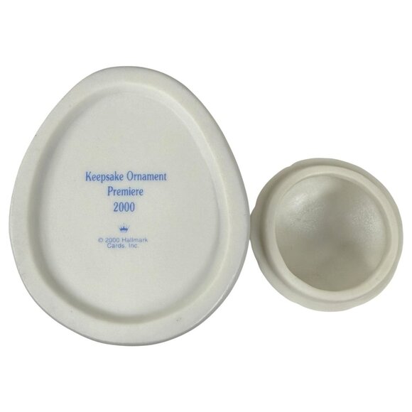 Hallmark Keepsake Christmas Ornament Frosty Friends 2000 Igloo Pewter Miniature - Picture 9 of 15